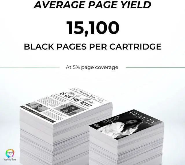 Alt view image 3 of 6 - True Color Toner GPR39 Toner Cartridge 2 Pack - Premium Compatible Replacement for Canon GPR39 Black Works With Canon ImageRunner 1730 1730IF 1740 Advance 400IF