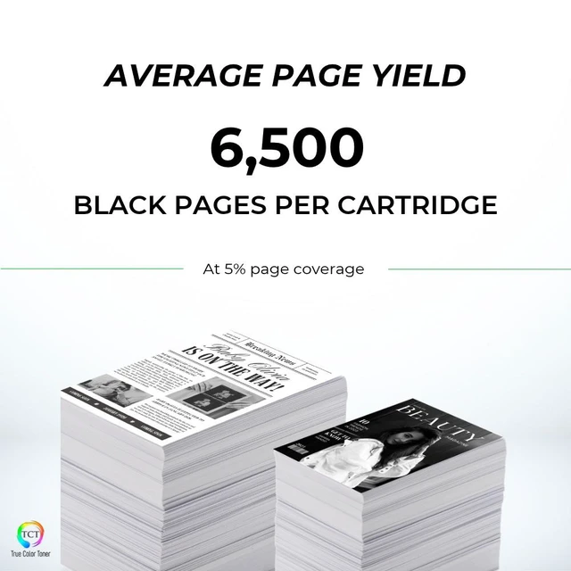 Alt view image 3 of 6 - True Color Toner TN560 Toner Cartridge 2 Pack - Premium Compatible Replacement for Brother TN-560 TN560 Black High Yield Works With Brother HL-1650 1650N 1850 5040 5050 5070 MFC-8420