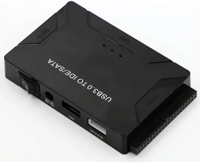 Main image of USB 3.0 to SATA / IDE Combo Adapter & USB IDE SATA Adapter Hard Drive SATA to USB 3.0 DATA Transfer Converter for 2.5/3.5/5.25 Optical Drive HDD SSD with US adapter