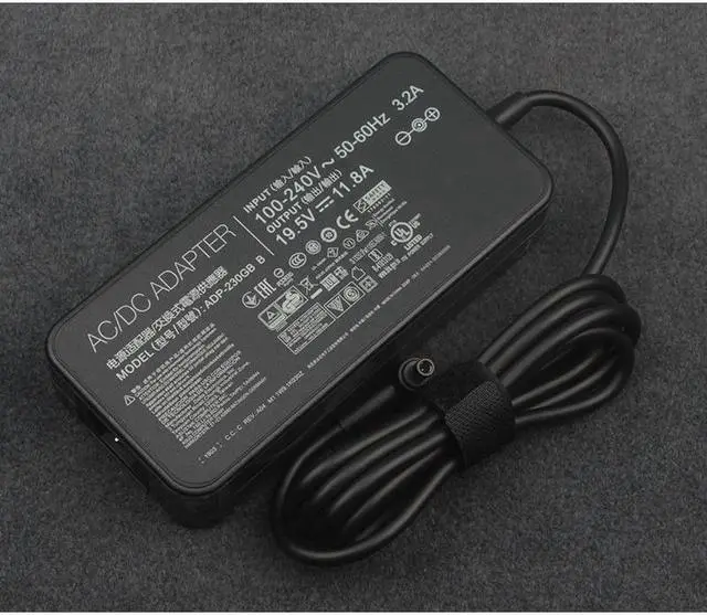 Alt view image 5 of 7 - 230W ROG Laptop Charger ADP-230GB B for ASUS ROG GX701GV GX701GX GX703 GX531 GX501V GL702V GL704GM-DH74 ASUS TUF Gaming F17 Laptop For ASUS ROG Strix Laptop Charger 19.5V 11.8A