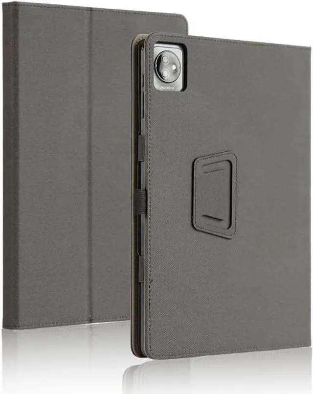 Alt view image 2 of 7 - Case for OSCAL PAD 60 / OSCAL PAD 70 Tablet 10 Inch, Premium PU Leather Folio Folding Stand Protective Tablet Case Cover with Hand Strap Magnet for OSCAL PAD 60 / OSCAL PAD 70