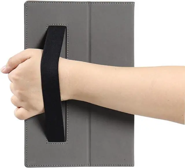 Alt view image 7 of 7 - Case for OSCAL PAD 60 / OSCAL PAD 70 Tablet 10 Inch, Premium PU Leather Folio Folding Stand Protective Tablet Case Cover with Hand Strap Magnet for OSCAL PAD 60 / OSCAL PAD 70