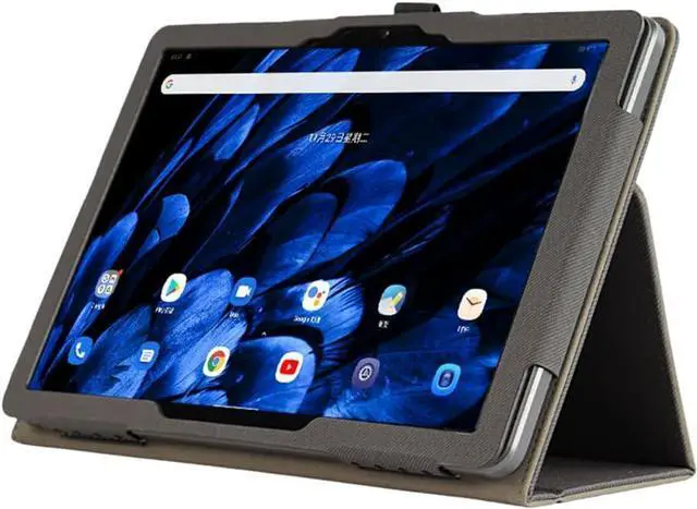 Alt view image 3 of 7 - Case for OSCAL PAD 60 / OSCAL PAD 70 Tablet 10 Inch, Premium PU Leather Folio Folding Stand Protective Tablet Case Cover with Hand Strap Magnet for OSCAL PAD 60 / OSCAL PAD 70