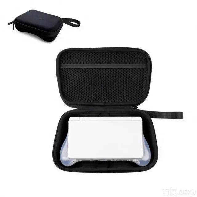 Main image of Shockproof Carrying Case for Ayn Thor Dual Screen Portable Protective Organizer Bag with Accessory Storage Black