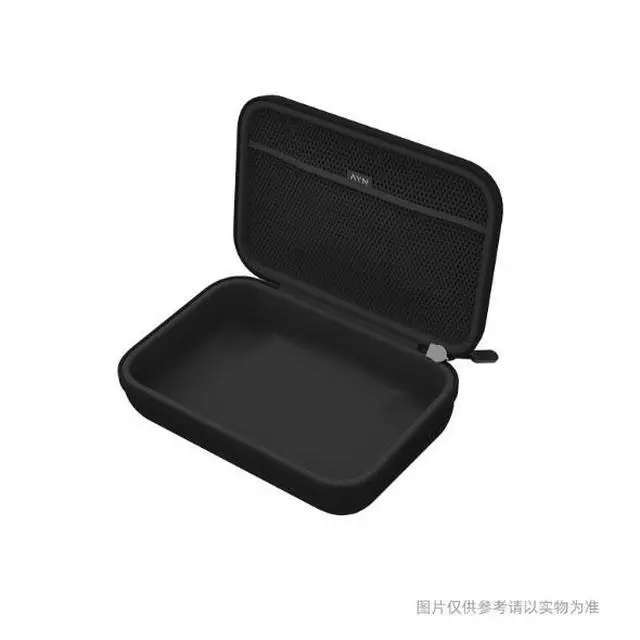 Alt view image 3 of 6 - Shockproof Carrying Case for Ayn Thor Dual Screen Portable Protective Organizer Bag with Accessory Storage Black