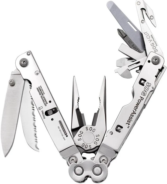 Alt view image 10 of 15 - Sog Multi-Tool,Black,16 Tools HAWA S66N-CP
