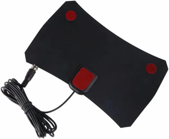 Alt view image 5 of 6 - EU Plug Indoor Outdoor Mini Digital HDTV Freeview TV Antenna For DTMB ATSC ISDB-T DVB-T with TV Aerial Amplifier 50 Mile TV Male
