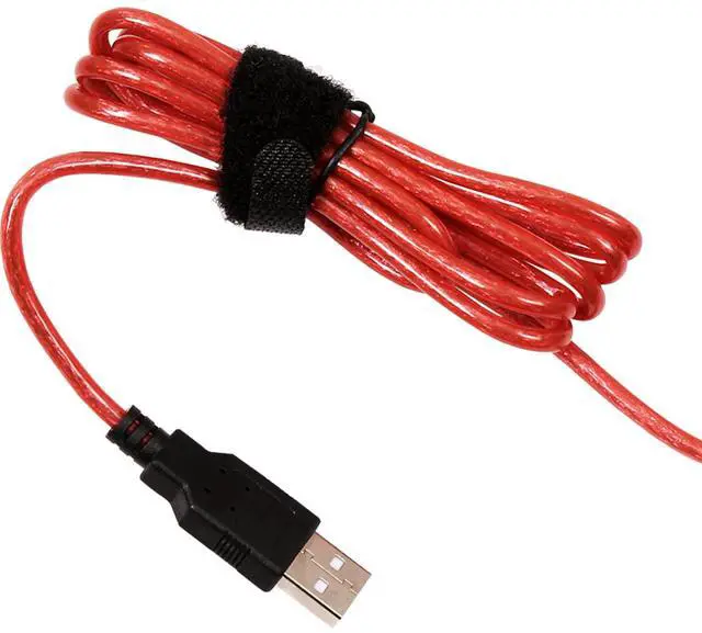Alt view image 7 of 7 - Red 2 Meters USB to 2 MIDI Interface Cable Adapter Converter 2MIDI IN-OUT For PC Music Keyboard Electric Piano Drum Synth Adapter