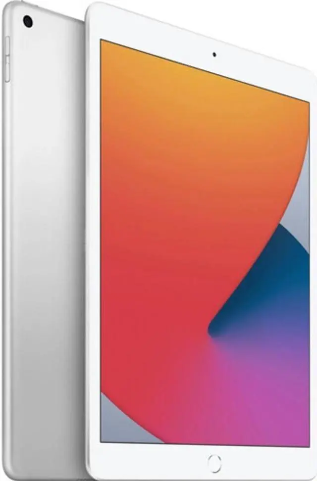 Alt view image 2 of 5 - Apple 10.2" iPad (8th Gen) 32GB Wi-Fi Only Silver