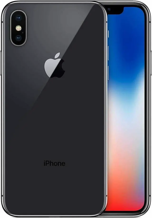 Alt view image 2 of 5 - Apple iPhone X 64GB Space Gray Unlocked