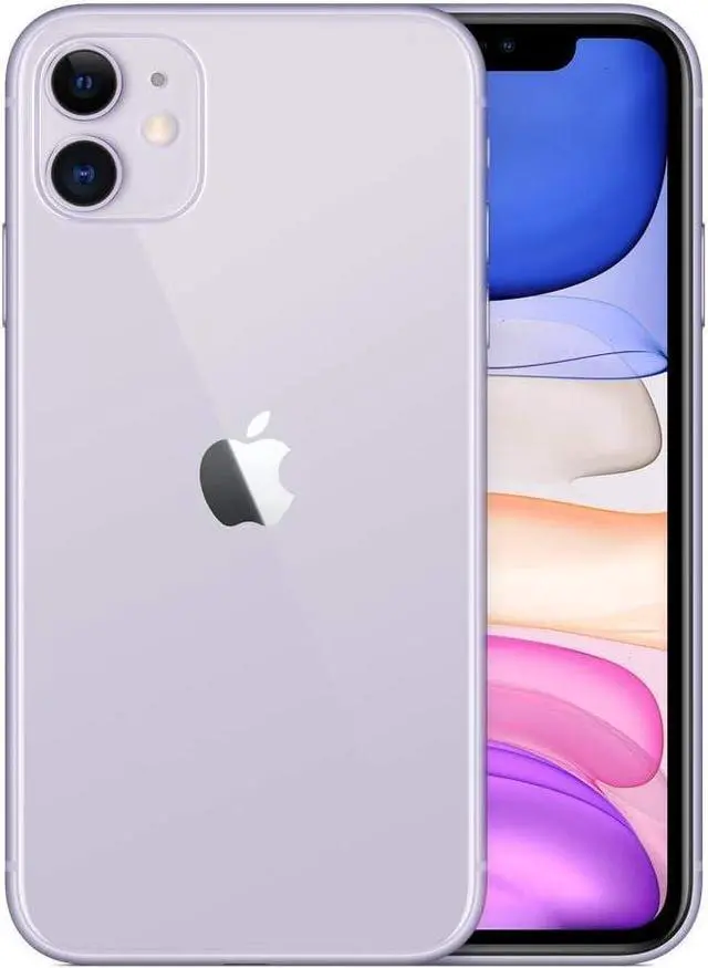 Alt view image 2 of 4 - Apple iPhone 11 64GB Unlocked - Purple