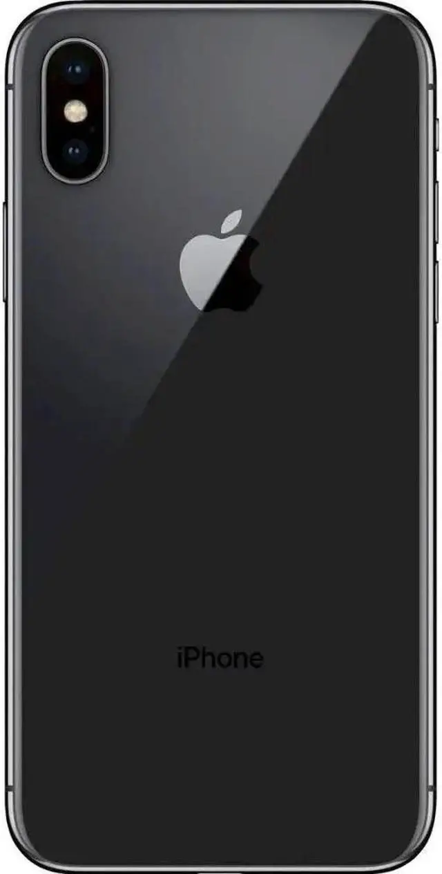 Alt view image 4 of 5 - Apple iPhone X 64GB Space Gray Unlocked