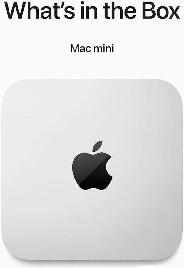 Alt view image 4 of 5 - Apple - Mac mini Desktop - M2 Chip - 8GB Memory - 256GB SSD (Latest Model) - Silver MMFJ3LL/A PC Computer