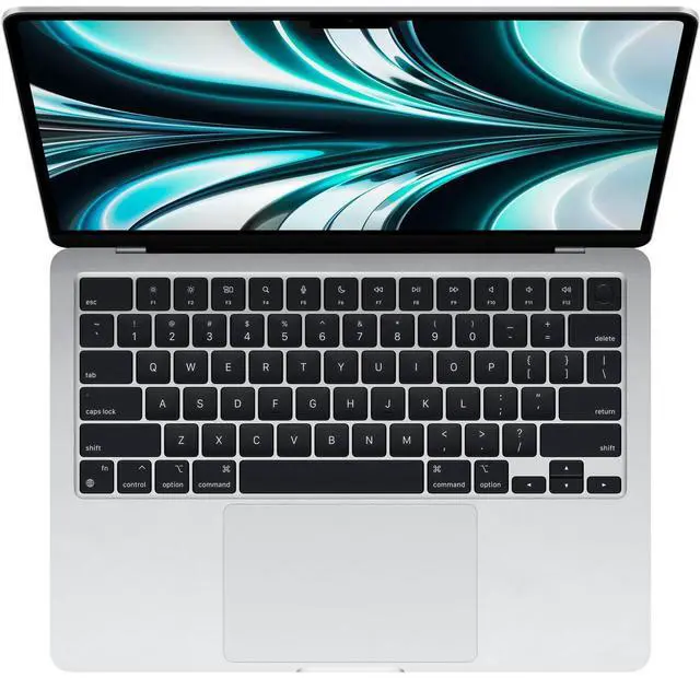 Alt view image 2 of 7 - Apple 13.6" MacBook Air Apple M2 8-Core Chip  8GB RAM 256GB SSD (Latest Model) - Silver