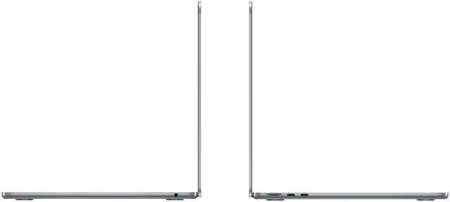 Alt view image 4 of 6 - Apple 13.6" MacBook Air Apple M2 Chip 8-Core CPU 10-Core GPU 24GB RAM 1TB SSD  - Space Gray (2022)
