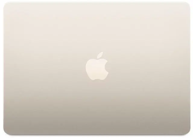 Alt view image 3 of 7 - Apple 13.6" MacBook Air Apple M2 Chip 8-Core CPU 10-Core GPU 16GB RAM 1TB SSD - Starlight (2022)