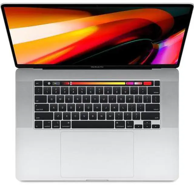 Alt view image 3 of 5 - Apple 16" MacBook Pro Touch Bar 2.6 GHz Intel Core i7 6-Core 16GB RAM 512GB SSD UK Language Keyboard- Silver