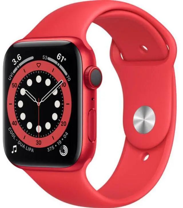 Main image of Apple Watch Series 6 40mm GPS + Cellular PRODUCT(RED) Aluminum Case - PRODUCT(RED) Sport Band