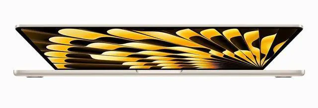 Alt view image 2 of 7 - Apple 15.3" MacBook Air Apple M2 8-Core Chip 10-Core GPU 16GB RAM 1TB SSD Starlight (2023)