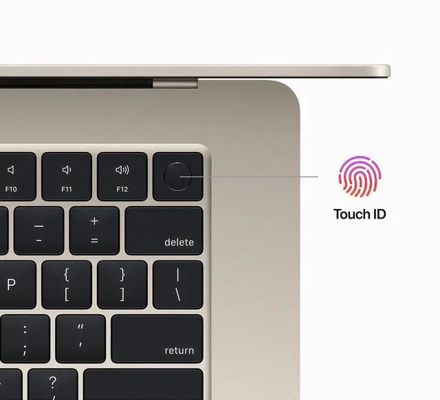 Alt view image 3 of 7 - Apple 15.3" MacBook Air Apple M2 8-Core Chip 10-Core GPU 16GB RAM 1TB SSD Starlight (2023)
