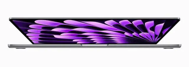 Alt view image 2 of 7 - Apple 15.3" MacBook Air Apple M2 8-Core Chip 10-Core GPU 16GB RAM 1TB SSD Space Gray (2023)