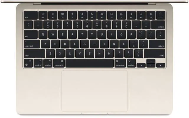 Alt view image 7 of 7 - Apple 13.6" MacBook Air Apple M2 Chip 8-Core CPU 10-Core GPU 16GB RAM 1TB SSD - Starlight (2022)