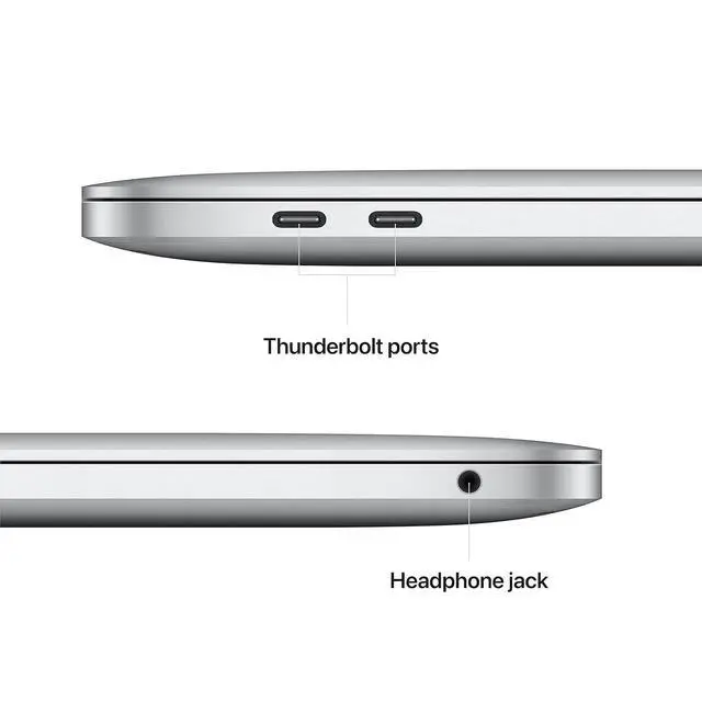 Alt view image 8 of 8 - Apple 2022 MacBook Pro 13.3" IPS Retina M2 3.49GHz 10C GPU 8GB RAM 256GB SSD, Silver