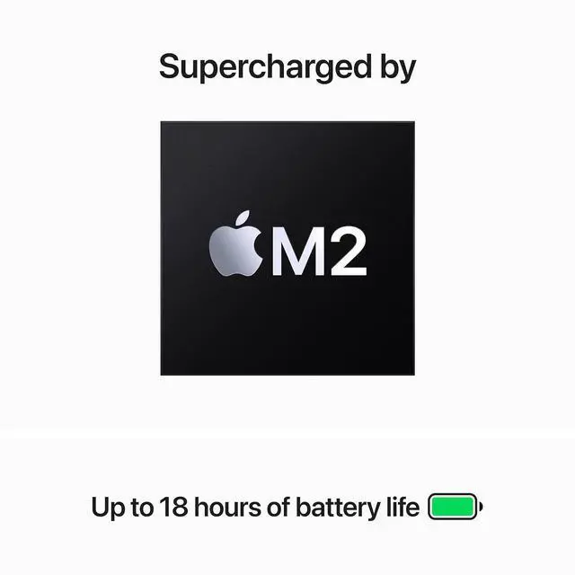 Alt view image 7 of 7 - Apple 15.3" MacBook Air Apple M2 8-Core Chip 10-Core GPU 16GB RAM 1TB SSD Space Gray (2023)