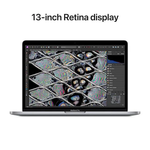 Alt view image 4 of 6 - Apple 13.3 inch MacBook Pro   Apple M2 chip - 8GB - 256GB SSD - Space Gray  Turkish KB (2022)