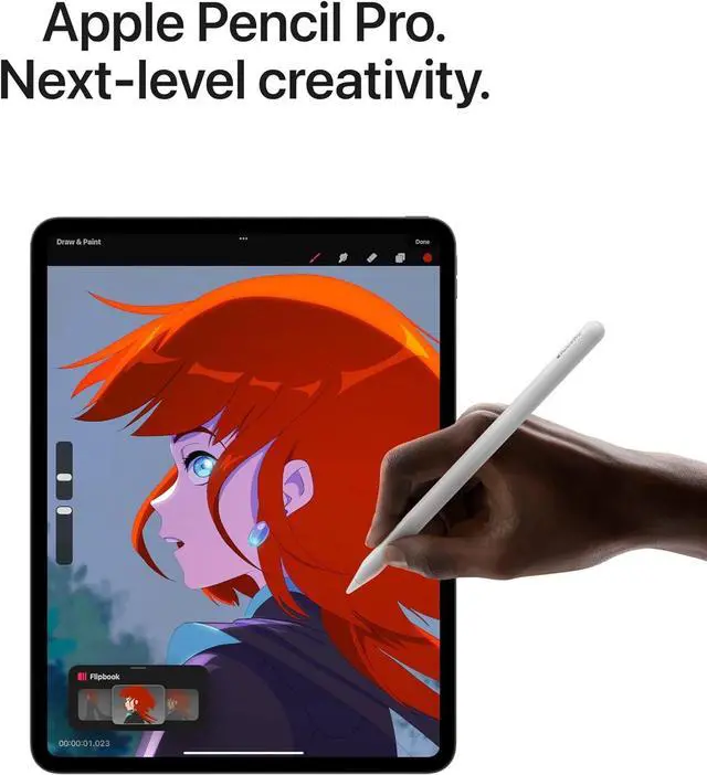 Alt view image 6 of 9 - Apple Pencil Pro - White
