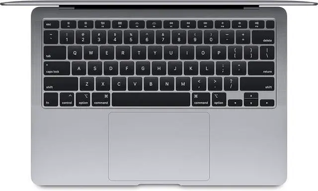 Alt view image 5 of 5 - Apple 13.3" MacBook Air Retina display 1.1 GHz 10th Gen Intel Core i5 Quad-Core 8GB RAM 512GB SSD Russian Language Keyboard Silver