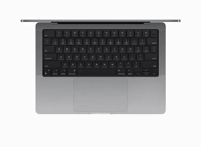 Alt view image 2 of 7 - Apple 14.2" MacBook Pro Apple M3 chip 8-core CPU 10-core GPU 16GB RAM 1TB SSD - Space Gray 2023