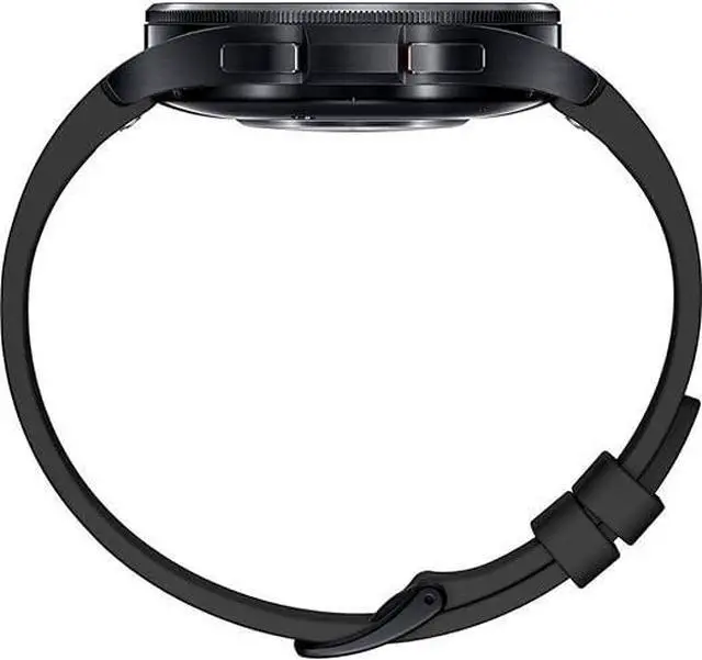Alt view image 2 of 4 - Samsung Galaxy Watch6 Classic GPS + LTE 47mm Black Stainless Steel Case Black Sport Band