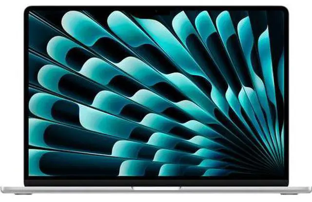 Main image of Apple 15.3" Macbook Air M3 Chip with 8-Core CPU and 10 Core GPU 8GB RAM 256GB SSD Silver Early 2024