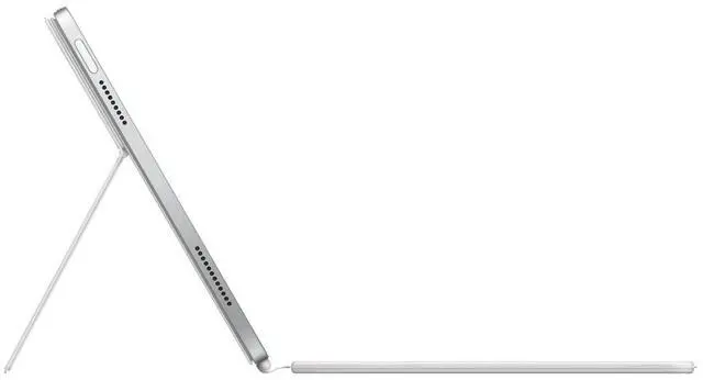 Alt view image 3 of 5 - Apple Magic Keyboard Folio for iPad 10.9" White French (Canada)