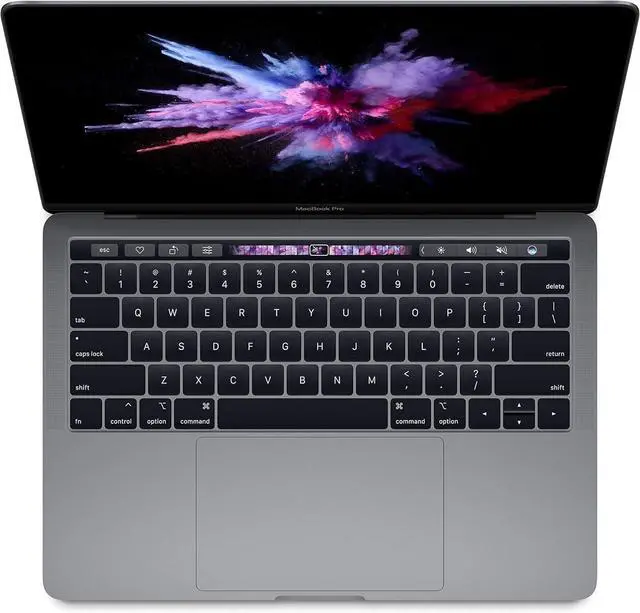 Alt view image 5 of 5 - Apple 13.3" MacBook Pro Touch Bar 1.4 GHz Intel Core i5 8GB RAM 128GB SSD Turkish Language Keyboard - Space Gray