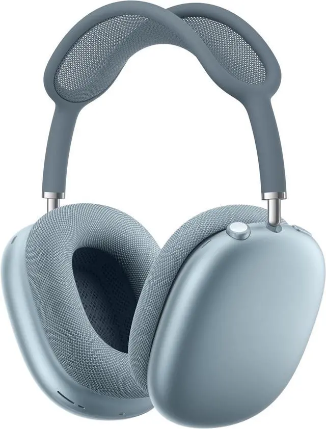 Alt view image 9 of 9 - Apple AirPods Max with Smart Case & Lightning USB-C Cable - Space Gray MGYH3AM/A Sky Blue