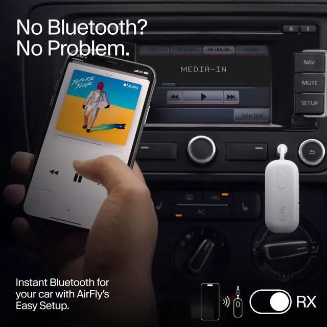 Alt view image 4 of 6 - Twelve South AirFly Pro Bluetooth Receiver