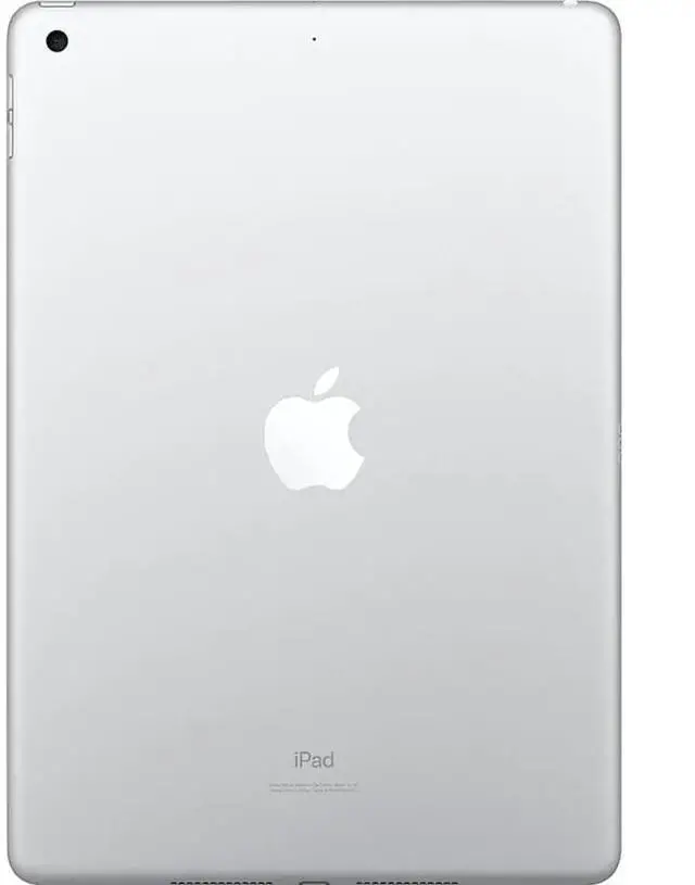Alt view image 4 of 6 - Apple 10.2" iPad 7th Gen 128GB Wi-Fi Only Silver - Late 2019