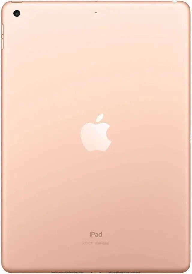 Alt view image 3 of 6 - Apple 10.2" iPad 7th Gen 128GB Wi-Fi Only Gold - Late 2019