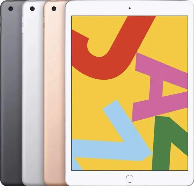 Alt view image 5 of 6 - Apple 10.2" iPad 7th Gen 128GB Wi-Fi Only Gold - Late 2019