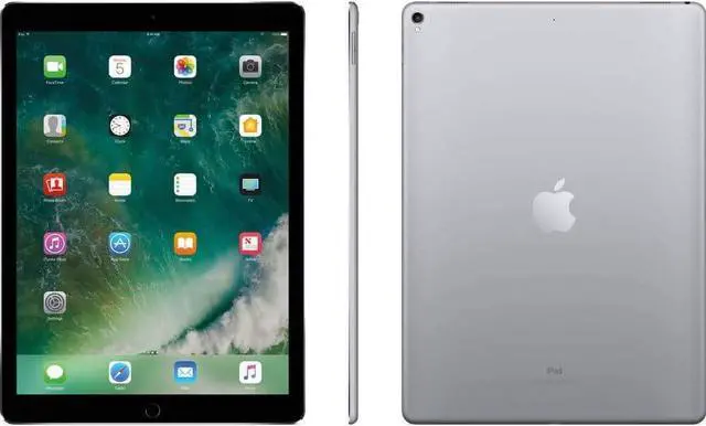 Alt view image 2 of 4 - Apple 12.9" iPad Pro (2nd Gen) 256GB Wi-Fi + Celllular Space Gray - Mid 2017