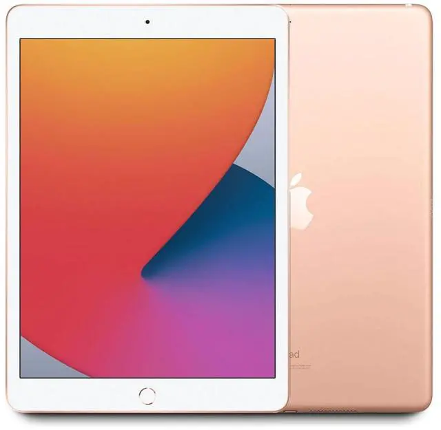 Alt view image 4 of 4 - Apple 10.2" iPad (8th Gen) 32GB Wi-Fi + Celllular Gold