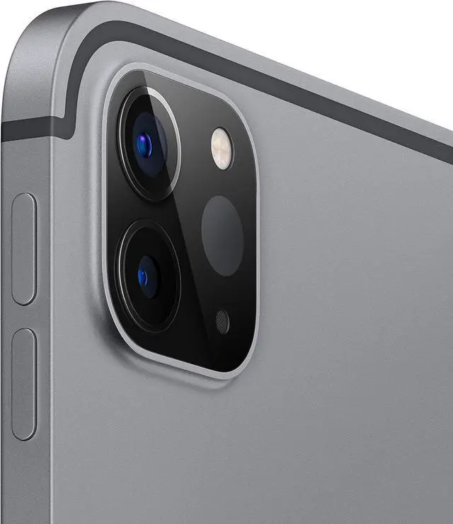 Alt view image 3 of 5 - Apple 12.9" iPad Pro 4th Gen 128GB Wi-Fi + Celllular Space Gray (Early 2020)