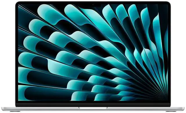 Main image of Apple 15.3" MacBook Air Apple M4 Chip 10-Core CPU 10-Core GPU 16GB RAM 256GB SSD - Silver (Early 2025)