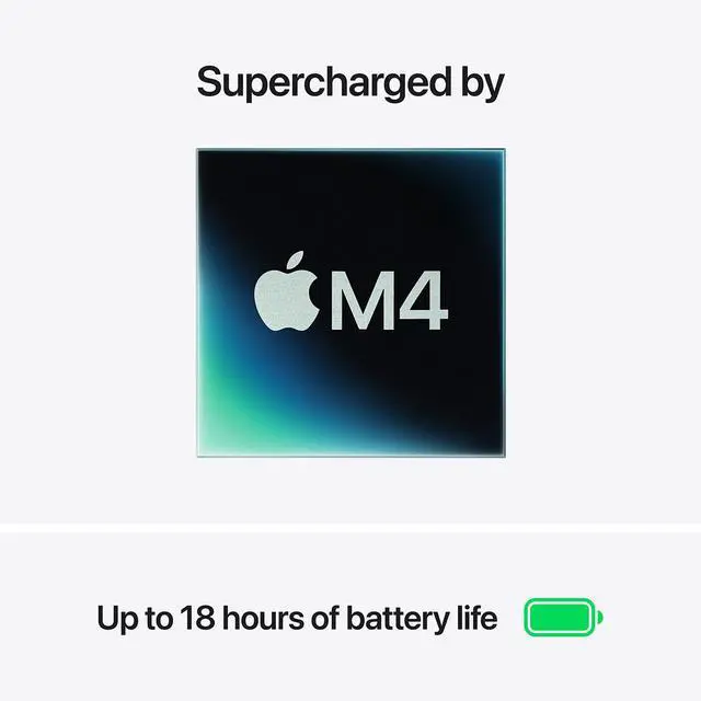 Alt view image 4 of 6 - Apple 15.3" MacBook Air Apple M4 Chip 10-Core CPU 10-Core GPU 16GB RAM 256GB SSD - Silver (Early 2025)