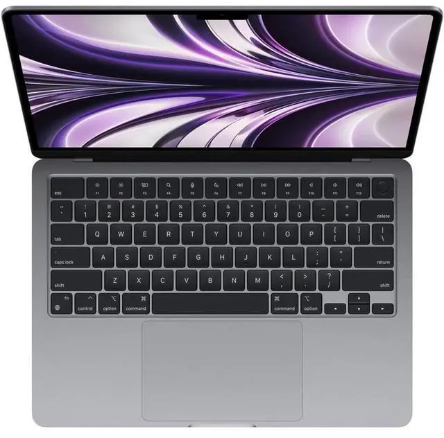 Alt view image 3 of 6 - Apple 13.6" MacBook Air Apple M2 chip 8-Core CPU 8-Core GPU 8GB RAM 256GB SSD UK Language Keyboard - Space Gray