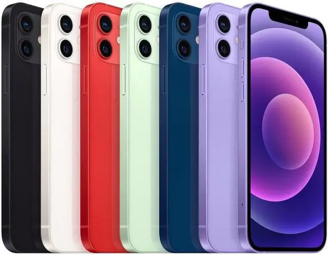 Alt view image 3 of 6 - Apple iPhone 12 128GB Red Unlocked