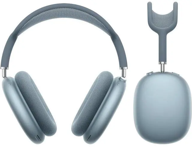Alt view image 5 of 6 - Apple AirPods Max (USB-C) - Sky Blue
