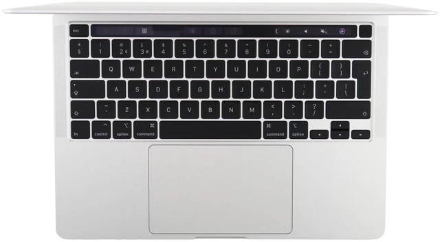 Main image of Apple 13.3" MacBook Pro Touch Bar 2.4 GHz Intel Core i5 Quad-Core 16GB RAM 1TB SSD - Silver 2019